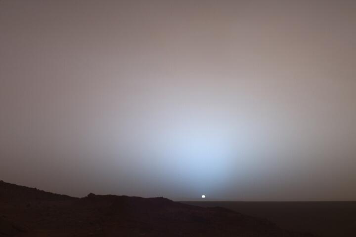 Sunset on Mars Is Blue—Here Is the Science Behind the Colors